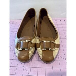 Aerosoles Women's Bentley Raffia Ballet Flats Size 10 EUC